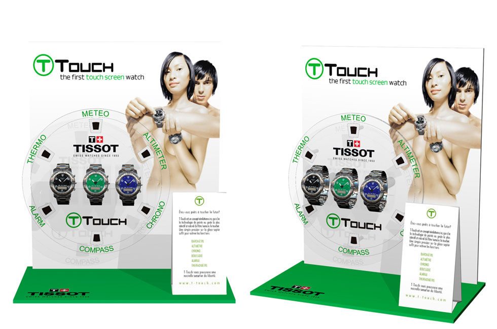 TISSOT T-TOUCH DEDICATED DISPLAY